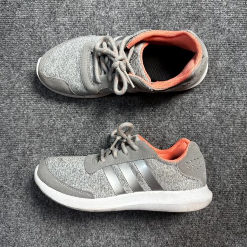 Adidas scarpe donna 8 grigie scarpe da ginnastica con lacci 114109916