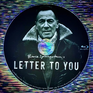Bruce Springsteen’s A LETTER TO YOU BLU-RAY (2020 Documentary) - Picture 1 of 4