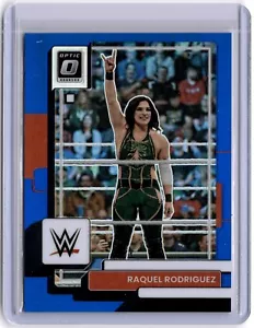 Raquel Rodriguez 2023 Panini Chronicles Optic WWE Blue #351 WWE Raw #96/99 - Foto 1 di 2