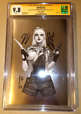 W0RLDTR33 1 - Inhyuk Lee Silver Foil  CGC 9.8 SS 3x Signed Tynion Blanco ltd 250