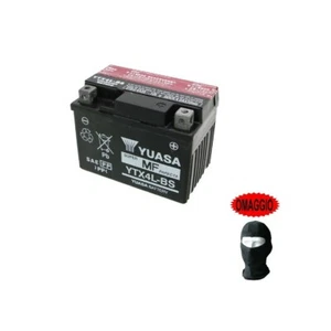 Para E-TON TXL Impuls 2T 50 2000-2020 BATERÍA YTX4L-BS YUASA Ya Lista Sellada - Imagen 1 de 3