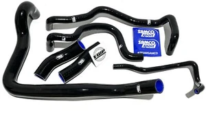 Samco Silicone Coolant Hoses Black Just Made for VW Polo GTI 1.8T 9N2 - Picture 1 of 7