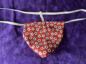 New Mens Red SOCCER BALL String Thong World Cup Male Underwear - Picture 1 of 2