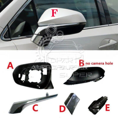Side Mirror Cover Frame for Lexus NX 2015 2016 - 2019 2020  Lower Base Cap Lamp - image 1 of 4