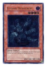 Yugioh Fusion Devourer STON-EN020 Unlimited Ultimate Rare Near Mint Fast Shippin