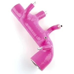 Fit 04-08 Subaru Forester SG5 XT 2.5T  EJ255 Engine Silicone Intake Hose Pink - Picture 1 of 8