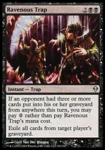 MRM GERMAN Gefrassige Falle - Ravenous Trap MTG Magic ZEN - Picture 1 of 1