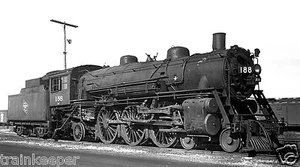 Milwaukee Road (MILW) #188 schwarz-weiß bedruckt - Bild 1 von 1