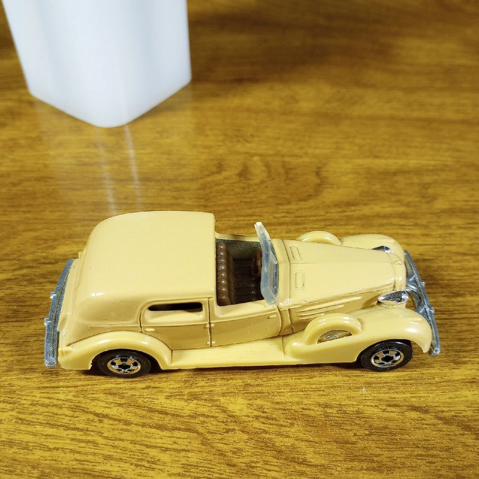 Caddy clásico Hot Wheels Blue Card '35 bronceado BW Blackwall Hong Kong 1982 Cadillac Foto 1 de 4
