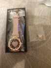 Womens Pink Watch And Necklace Gift set In Box 