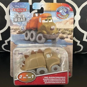Disney Pixar Cars On The Road Color Changers Baby Quadratorquosaur Dinosaur - Picture 1 of 3