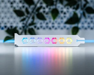 RGB Slotcover | Slotblende | Alien | WHITE / WEIß - Bild 1 von 12