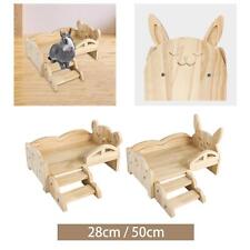 Wooden Guinea Pig Bed Small Animals Bed Small Pet Habitats Hideout for Bunny