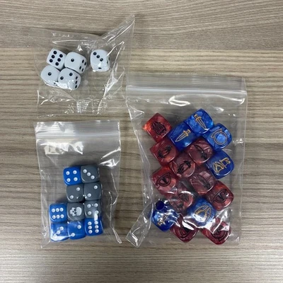 DICE SET WAR OF THE RING STRATEGY BOARD GAME 2ND EDITION LOTR LORD RINGS - Image 1 of 2