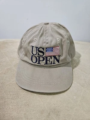 Vintage 1997 US Open Golf Tournament Congressional Country Club Tan Golf Hat! - Image 1 of 4