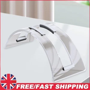 Support pour ordinateur portable de bureau support acrylique pour ordinateur portable base gain de place pour bureau à domicile - Photo 1/10