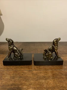 Par de extremos de latón/oro para perros - Imagen 1 de 6