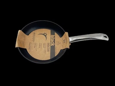 PADELLA IPAC BLACK INDUZIONE / PADELLA TUTTI I TIPI DI FORNELLI 24 CM CACCIA GIOIELLI - Immagine 1 di 4