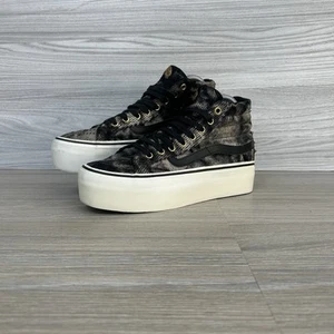 Vans sk8 Old Skool Hi Top Platform Spiked Studded Shoes Size 3.5 Trainers Marble - Picture 1 of 14