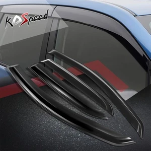 Viseras de ventana protector solar deflector de lluvia pantalla de ventilación para Ford Ecosport 2018-2022 - Imagen 1 de 5