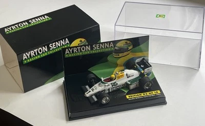 Ayrton Senna Model Williams Ford FW08C F1 car 1983 LANG Minichamps 834301 1:43rd - Image 1 of 4