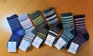 Girls Fashion Socks, Size 8-12 Year Old. Made Out Of Merino Wool. - Picture 1 of 4