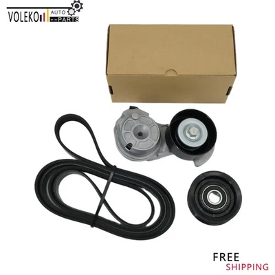 Kit de polea tensora de correa serpentina para Ford & Lincoln & Mercury Grand Marquis Foto 1 de 4