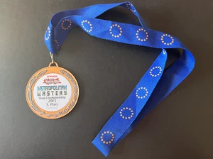 Yu-Gi-Oh! Metropolitan Masters 2013 Medal Medal Trophy Trophy Prize - Picture 1 of 2