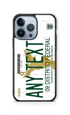 Mexico Distrito Federal State License Plate Phone Case iPhone 16 Samsung Google - Image 1 of 4