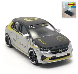 Majorette OPEL Corsa E Motorsport Silver - Wheels 8SBWL 1:55 (3") no Package - Picture 1 of 8