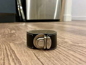 Marc Jacobs Vintage Leather Cuff Buckle Bracelet - Picture 1 of 7