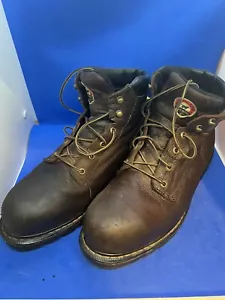 "Botas de trabajo Red Wing Irish Setter Edgerton 6"" para hombre talla 12 D cuero marrón" - Imagen 1 de 12