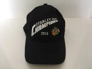 Authentic Chicago Blackhawks 2015 Stanley Cup Champions Hat - Picture 1 of 2