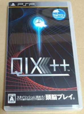 PSP PlayStation Portable Qix++ Japanese Games With Box Tested Genuine - Image 1 of 3