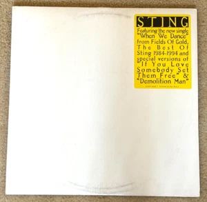 STING When We Dance / If You Love Somebody / Demolition Man 2 X12" DJ PROMO - Picture 1 of 5