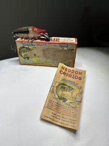 Vintage Heddon River Runt Spook Fishing Lure 9110-XRS Standard ~ Box ~ Catalog - Picture 1 of 19