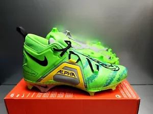 New *No Lid* Nike Alpha Menace Pro 3 Razor Sharp Football Cleats FB8442 Sz 10.5 - Picture 1 of 18