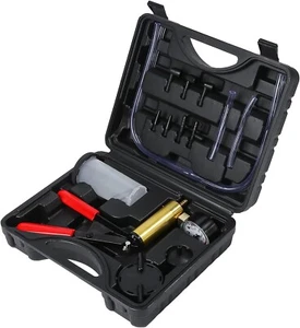 Kit de Purga de Frenos 2 en 1 Con Bomba de Vacio Manual Con Adaptadores Nueva - Bild 1 von 8