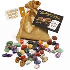 PURAJA Bunter Edelstein Mix für Kinder | Premium Trommelsteine für Schatzsuche