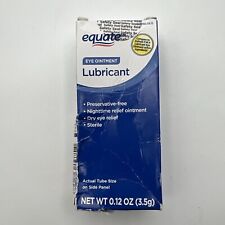 Equate Eye Ointment Lubricant 0.12 oz 3.5g Exp 2/25