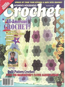 FRAUENHAUSHALT HÄKELN SOMMER 1995 BAND 14, HEFT 2 ZEITSCHRIFT - Bild 1 von 17