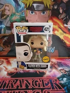 Funko Pop Stranger Things "Eleven With Eggos" #421 Chase - Imagen 1 de 6