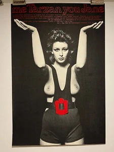 1970 ICA Londres Midge Mackenzie ME TARZAN YOU JANE película Mujeres hablando feminis del Reino Unido - Imagen 1 de 15