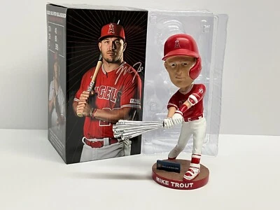 Mike Trout Los Angeles Angels 2022 Silver Slugger Bobble SGA Bobblehead - Image 1 of 3