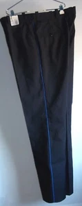 Horace Small Dress Uniform Pants (2)Pr W Blue Stripe 40Rx37 Cut XD13 (TA2295C) - Picture 1 of 7