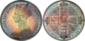 How to add extra value to your collectors coins . Give them rainbow toning ! - Picture 1 of 2