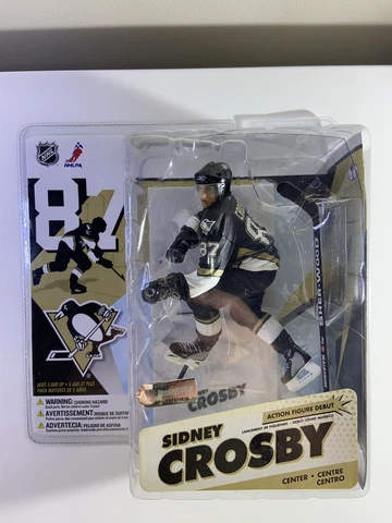 Sidney Crosby in Black Pittsburgh Penguins NHL McFarlane Series 12 Figure 2006 Cover