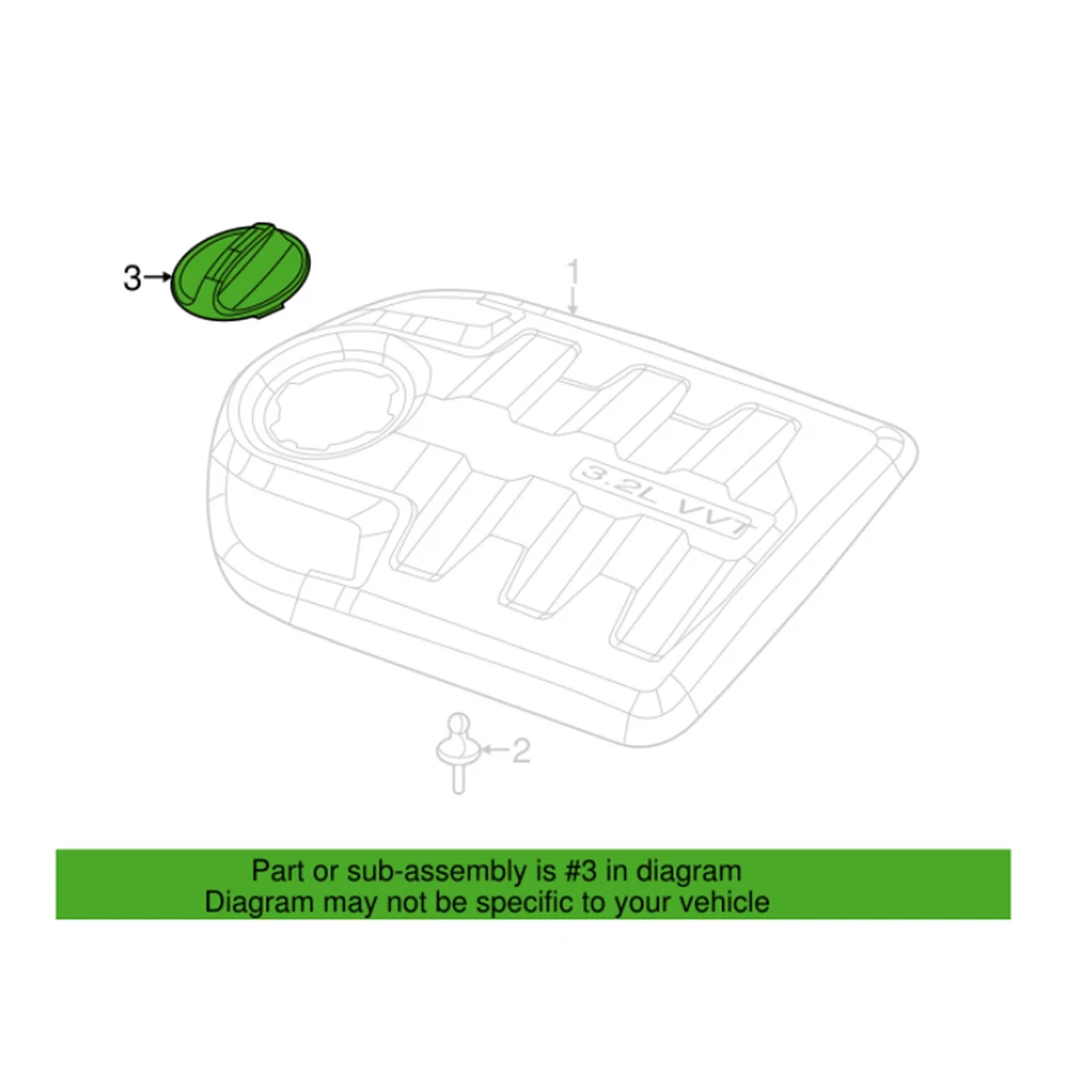 Cubierta de filtro de aceite de motor Mopar original OEM para Chrysler 200 Dodge Avenger Jeep Foto 1 de 1