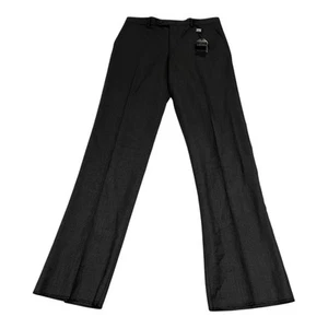 Linea Naturale Luxe Men’s Size 33 100% Wool Italian Flat Front Trousers Italy - Picture 1 of 12