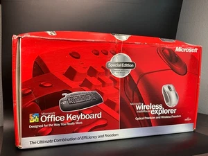VTG Microsoft Keyboard IntelliMouse X08-63634 Special Edition Office Wireless - Picture 1 of 11